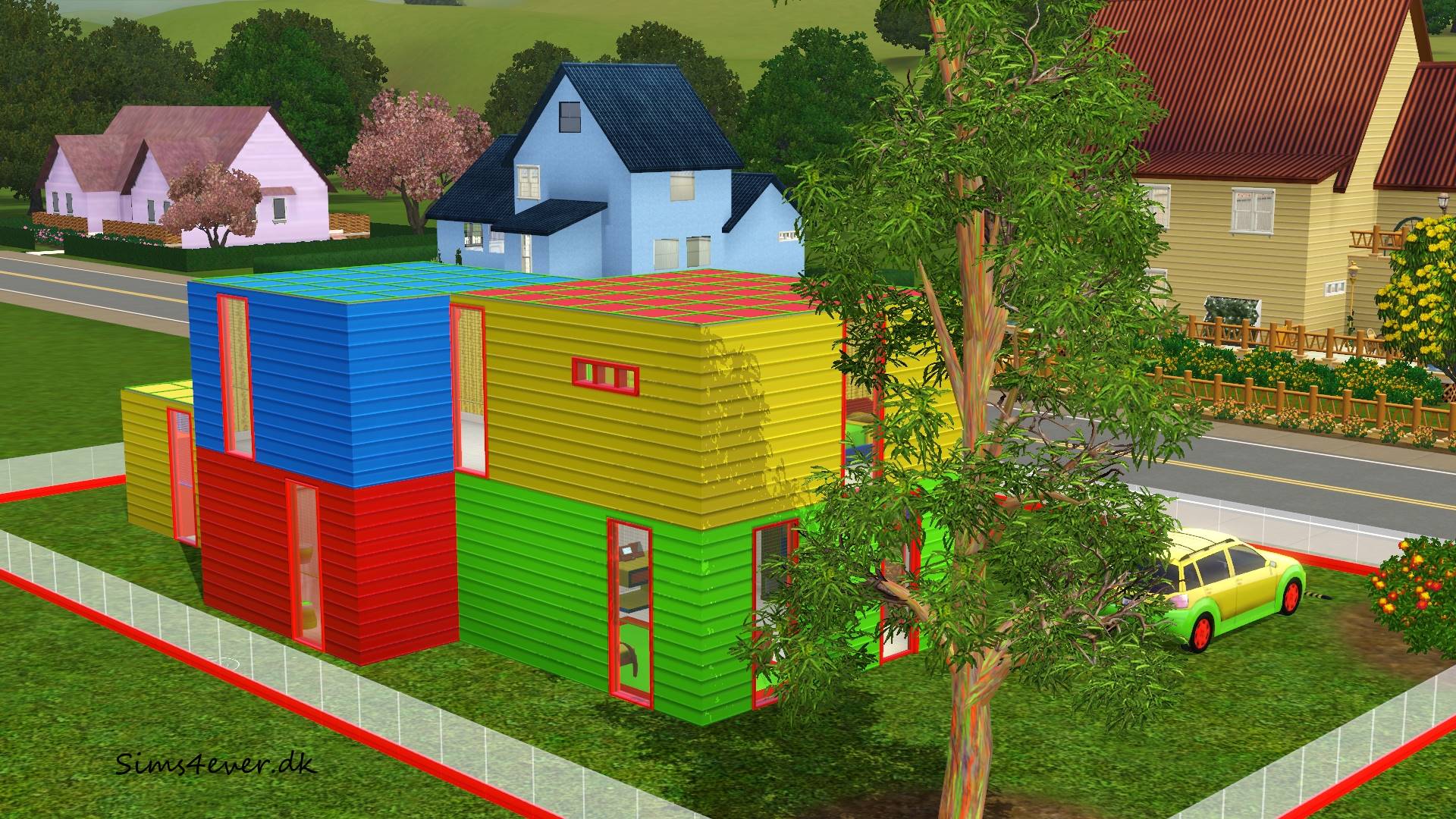 Colorbox bagside