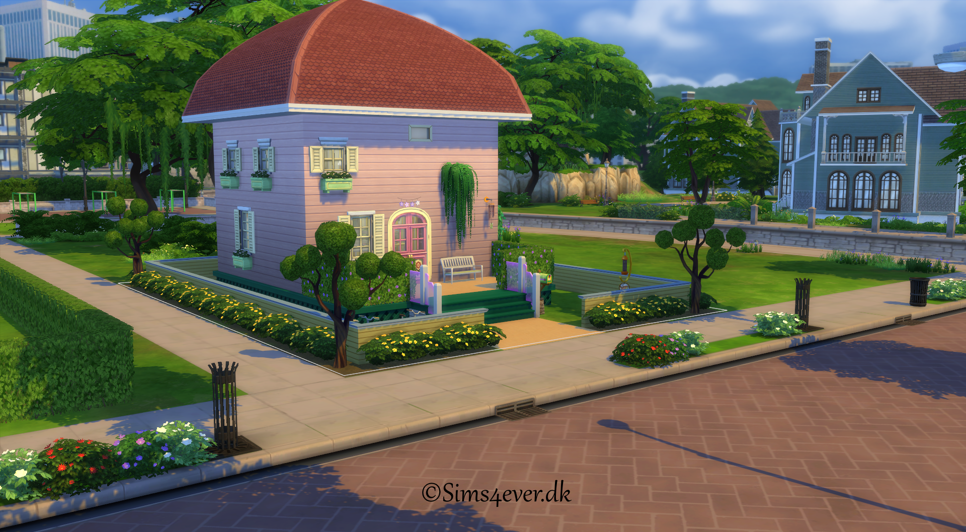 Paddehatte huset (Tiny house) Sims 4
