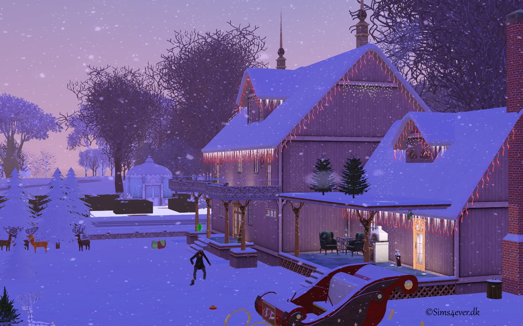 Årets julehus 2020 (Sims 3)