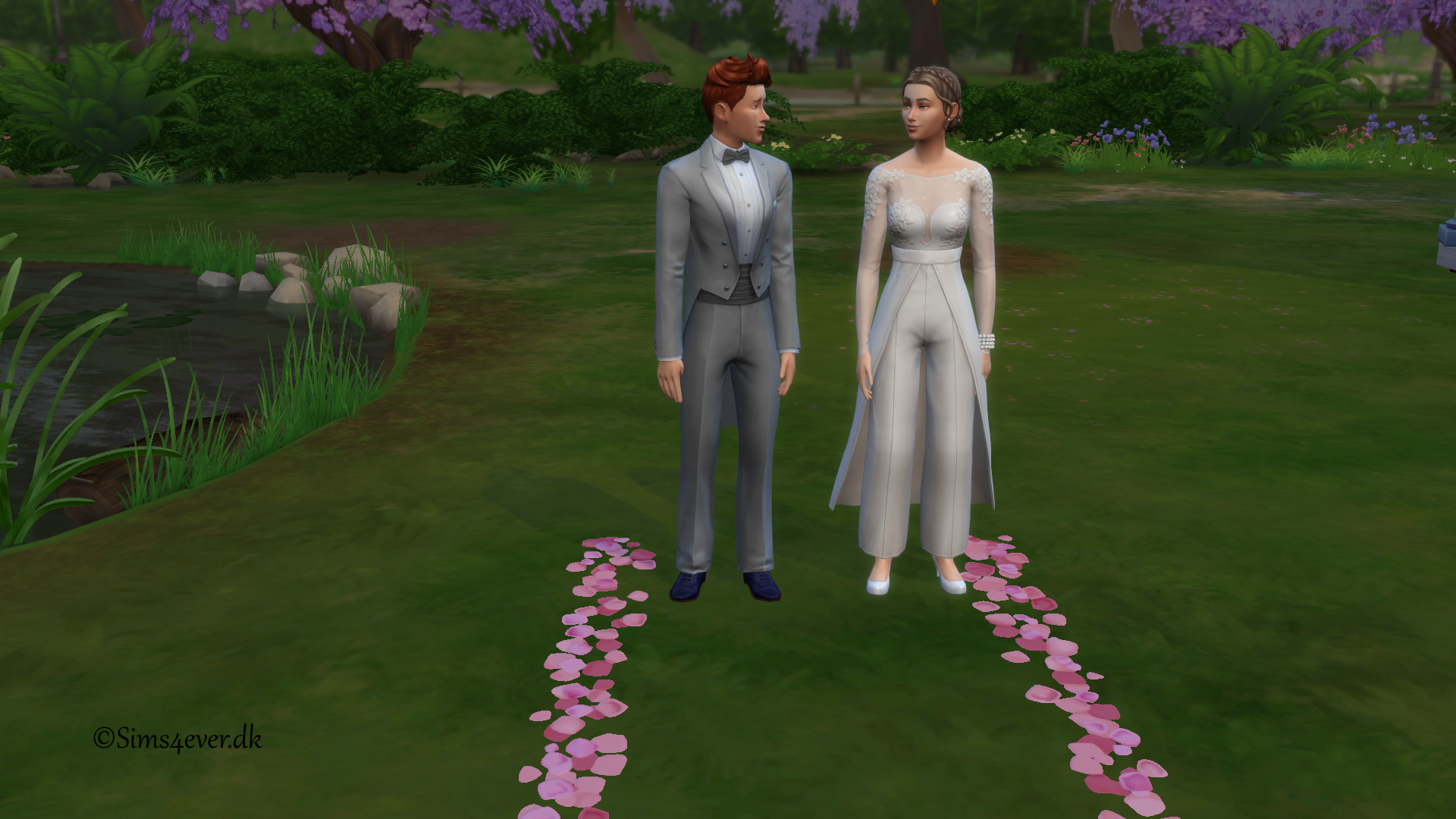 My wedding stories/ Den store dag Sims 4
